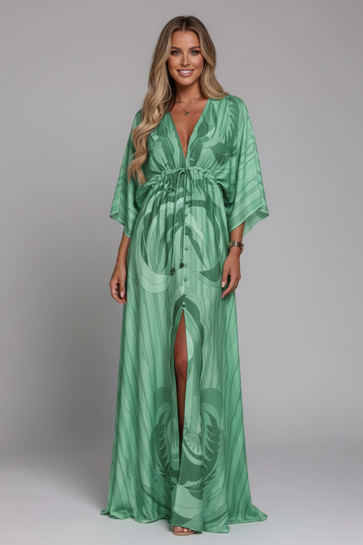 Lily | Women's Kaftan Cocktail Maxi Dress
