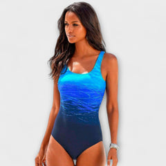 Vanessa | Women's Back Cutout One-Piece Swimsuit